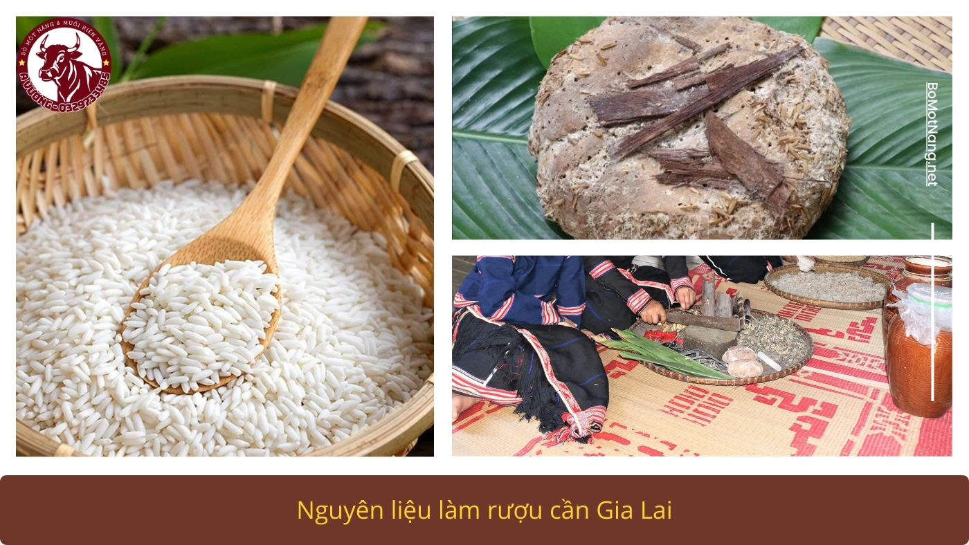 Nguyen lieu lam ruou can